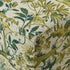 Jungle Animal Print Embroidered Fabric Square Ottoman | Embroidered Fabric Footstool | Modern Decorative Accent | Upholstered Accent Seating | Living Room Furniture | Statement Fabric Design | Kinwell Furniture
