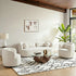 Ashlie Bouclé Loveseat | Love Seater | Kinwell Furniture | Mid Century Loveseats & Comfy Loveseat Sofa Couches