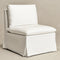 Nelly Performance Dining Chair - White Modern Dining Chair | Dining Chairs | Kinwell Furniture | Upholstered Dining Chairs