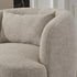 Ashlie Bouclé Swivel Barrel Chair - Taupe Modern Swivel Chair | Swivel Accent Chairs | Kinwell Furniture | Swivel Armchairs