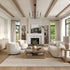 Ashlie Bouclé Furniture Set with Ottoman