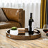 Round Black Walnut Serving Tray - Kinwell Furniture