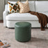 Elof Faux Leather Ottoman - Minimalist Design Ottoman | Space-Saving Pouf | Kinwell Furniture | Elegant Home Decor