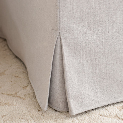 Nelly Performance Dining Chair - Light Gray Modern Dining Chair | Dining Chairs | Kinwell Furniture | Upholstered Dining Chairs