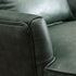 Letitia Faux Leather Wingback Chair - Green Accent Chair | Decorative Faux Leather Chairs | Kinwell Furniture | Modern Wingback Accent Chairs