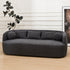 Ashlie Bouclé 3-Seater Sofa - Dark Grey 3 Seater Sofa | Three Seater Couch | Kinwell Furniture | Modern 3 Seater Sofas
