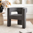 Herbert Modern Bouclé Armchair - Gray Accent Chair | Decorative Accent Chairs | Kinwell Furniture | Modern Accent Chairs