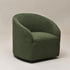 Susie Bouclé Swivel Barrel Chair - Comfortable Swivel Chair | Modern Swivel Chairs | Kinwell Furniture | Modern Swivel Chairs