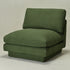 Montyne Bouclé Armless Chair - Comfortable Accent Chair | Side Chairs for Living Room | Kinwell Furniture | Oversize Accent Chairs & Large Accent Chairs