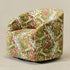 Susie Botanical Jacquard Swivel Barrel Chair - Botanical Jacquard Accent Chair | Modern Swivel Accent Chair | Upholstered Swivel Armchair | Kinwell Furniture | 360 Degree Swivel Barrel Chair | Floral Jacquard Armchair | Living Room Accent Chairs | Luxury Statement Chair