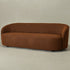 Everitte Bouclé 3-Seater Sofa - Brown 3 Seater Sofa | Three Seater Couch | Kinwell Furniture | Modern 3 Seater Sofas