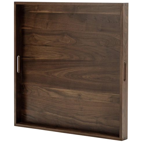 Square Black Walnut Serving Tray - Kinwell Furniture