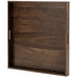Square Black Walnut Serving Tray - Kinwell Furniture