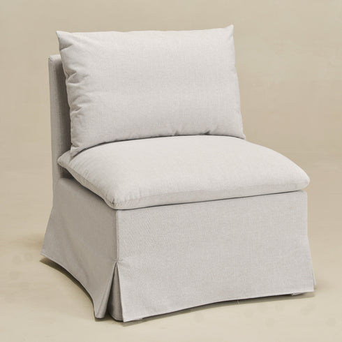 Nelly Performance Dining Chair - Light Gray Modern Dining Chair | Dining Chairs | Kinwell Furniture | Upholstered Dining Chairs