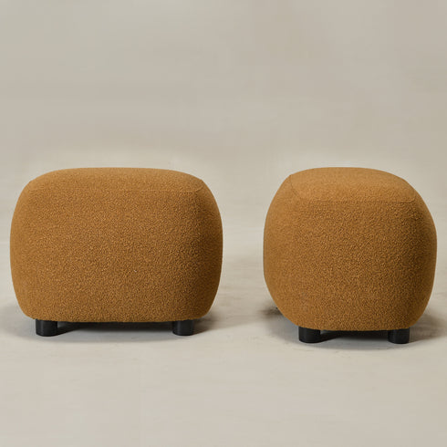 Elmer Bouclé Ottoman