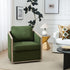 Claude Bouclé Swivel Barrel Chair - Modern Swivel Chair | Swivel Accent Chairs | Kinwell Furniture | Swivel Armchairs