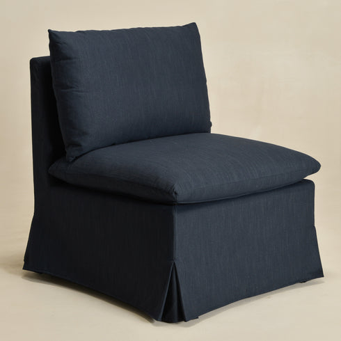Nelly Performance Dining Chair - Indigo Modern Dining Chair | Dining Chairs | Kinwell Furniture | Upholstered Dining Chairs