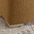Bouclé Square Ottoman – Brown Modern Footstool | Small Upholstered Ottomans | Kinwell Furniture | Minimalist Cube Poufs