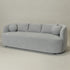 Ashlie Bouclé Loveseat |Light Gray Loveseat | Fabric Loveseat Couch | Kinwell Furniture | Modern Loveseats & Comfortable Loveseat Sofa