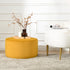 Elof Velvet Ottoman