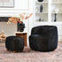 Kinwell Exclusive | Elmer Sculpted Jacquard Ottoman