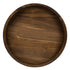 Round Black Walnut Serving Tray - Kinwell Furniture