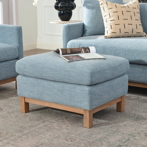 Albert Goose Down Feathers Ottoman