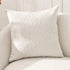Susie White Bouclé Sofa | Contemporary White Loveseat | Kinwell Furniture | Chic Bouclé Couch with Pillows