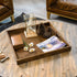 Square Black Walnut Serving Tray - Kinwell Furniture