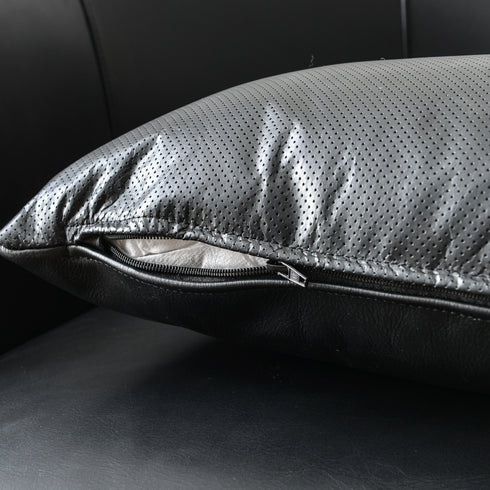 Ashlie Leather Swivel Barrel Chair - Black Accent Swivel Chair | Swivel Chairs for Living Rooms | Kinwell Furniture | Top Swivel Chairs