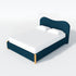 Dorothy Bed Frame with Headboard – Indigo Modern Full Bed Frame | Platform Beds | Kinwell Furniture | Bedroom Bed Headboard