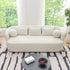 Ashlie Bouclé 3-Seater Sofa - 3 Seater Chaise Sofa | Kinwell Furniture | Top 3 Seater Sofas