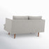 Albert Linen Blend Loveseat