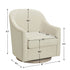 Ethel Swivel Nursery Glider - Beige Nursery Glider | Glider Chairs | Kinwell Furniture | Modern Nursing Chairs | Recliners & Rockers