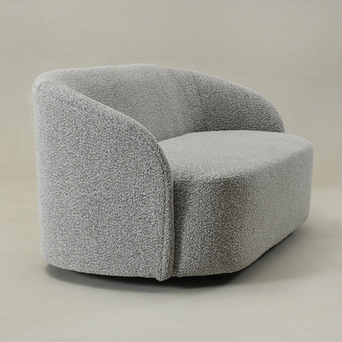 Everitte Bouclé Loveseat Sofa | Fabric Loveseat Couch | Kinwell Furniture | Modern Loveseats & Comfortable Loveseat Sofa