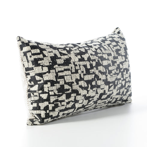 Kenneth Two-Tone Textured Throw Pillow