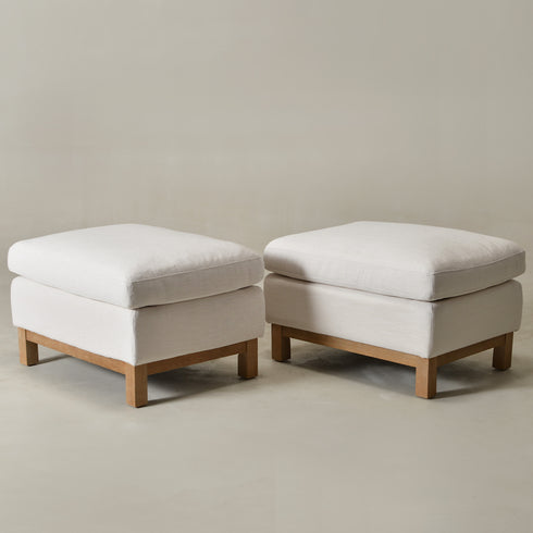 Albert Goose Down Feathers Ottoman
