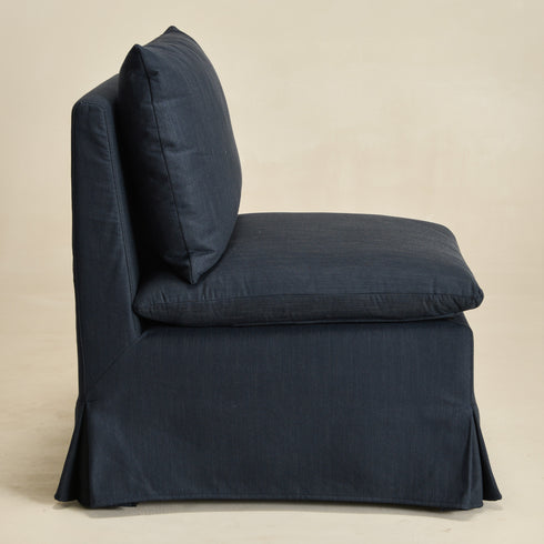 Nelly Performance Dining Chair - Indigo Modern Dining Chair | Dining Chairs | Kinwell Furniture | Upholstered Dining Chairs