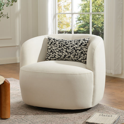 Kenneth Two-Tone Textured Throw Pillow