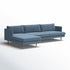 Albert Linen Blend Sectional