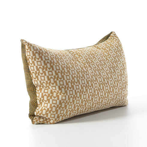Maurice Two-Tone Textured Throw Pillow