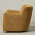 Vestie Chenille Swivel Barrel Chair - Camel Modern Swivel Chair | Swivel Accent Chairs | Kinwell Furniture | Swivel Armchairs
