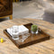 Square Black Walnut Serving Tray - Kinwell Furniture