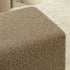 Ida Bouclé Square Ottoman