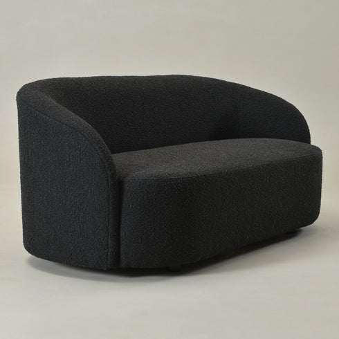 Everitte Bouclé Loveseat Sofa | Fabric Loveseat Couch | Kinwell Furniture | Modern Loveseats & Comfortable Loveseat Sofa