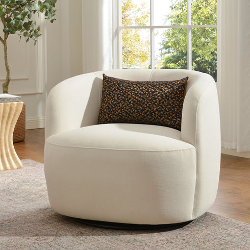 Dulah Two-Tone Textured Throw Pillow
