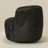 Ashlie Sculpted Jacquard Swivel Barrel Chair - Black & Gold Jacquard Swivel Chair | Sculpted Barrel Accent Chair | Modern Swivel Accent Chair | Upholstered Swivel Armchair | Kinwell Furniture | 360 Degree Swivel Barrel Chair | Embossed Jacquard Accent Chair | Living Room Accent Chairs | Luxury Statement Chair