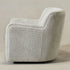 Vestie Chenille Swivel Barrel Chair - GrayGreen Modern Swivel Chair | Swivel Accent Chairs | Kinwell Furniture | Swivel Armchairs