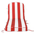 Ranu Extra Thick Outdoor Cushion Set – Red Striped Patio Chair Cushions | Outdoor Seat & Back Cushions | Weather-Resistant Outdoor Cushions | Kinwell Furniture