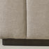 Agnes Linen Platform Bed - Beige / Gray Upholstered Bed | Queen & King Platform Beds | Kinwell Furniture | Modern Linen Bed Frames